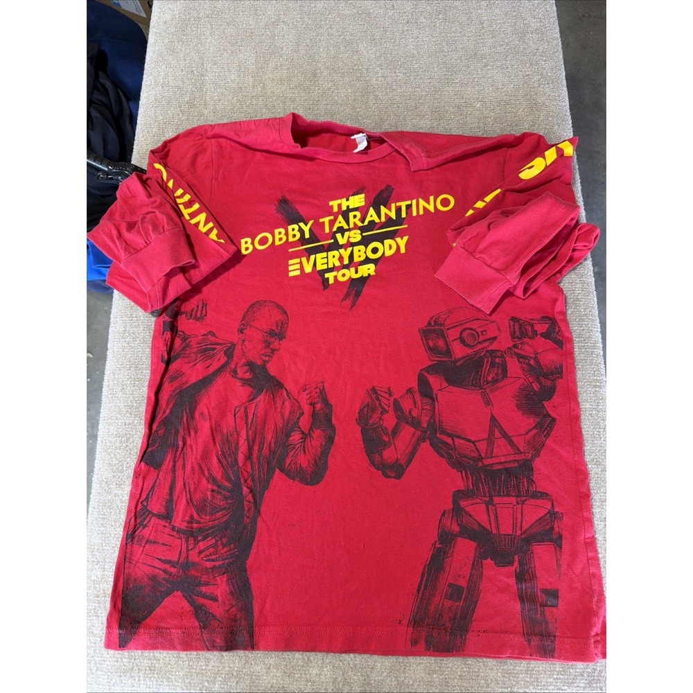 Logic - "Bobby Tarantino vs Everybody"  Tour - Red - 2 Sided - L - Long Sleeve